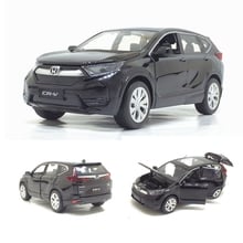 1/32 Honda CR-V Diecasts Toy Vehicles Car Model With Sound Light Pull Back Car Toys For Children Birthday Gift Collection 2024 - buy cheap
