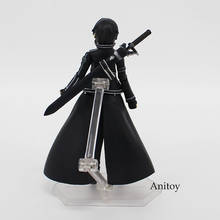 Free Shipping 15CM Anime Sword Art Online kirigaya kazuto Figma 174 PVC Action Figure Collectible Model Toy KT3875 2024 - buy cheap