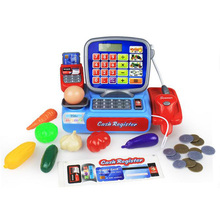 Supermercado mini loja mercearia minimarket até registrar caixa simulação móveis checkout fingir jogar casa brinquedo 2024 - compre barato