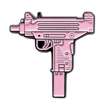 UZI gun Halloween gift Enamel Pin 2024 - buy cheap