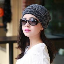 CUHAKCI Hip-hop Caps Women Knitted Beanies Winter Skullies Bonnet Stripe Hat Casual Unisex Streetwear 2024 - buy cheap