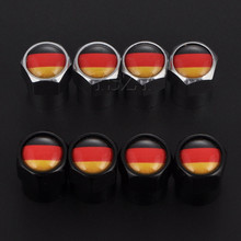 Germany Car Bike Bicycle Motorcycle Tire Valve Dust Caps Auto Wheel Tyre Air Valve Caps Air Valve Dust Covers for BMW Honda Audi 2024 - buy cheap