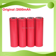 4PCS/LOT original Sanyo 18650 2600mAh sanyo li-ion battery+Free shipping 2024 - buy cheap