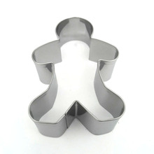 Gingerbread Man Shape Cookie Cutter Christmas Stainless Steel Biscuit Baking Mold Fondant Cake Decorating Tools 2024 - buy cheap