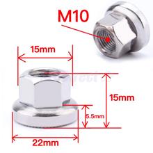 Track Nuts Bicycle Wheel BMX Fixie Axle Vintage Old School for Rear Hub M10 Stainless Steel Material DIY Modified Accessories 2024 - buy cheap