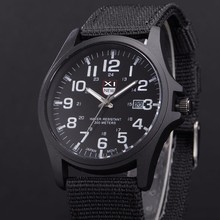 Хит продаж, мужские часы XINEW 2018, водонепроницаемые мужские уличные кварцевые армейские наручные часы из нержавеющей стали с отображением даты 2024 - купить недорого