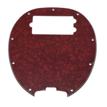 KAISH Bass Pickguard MusicMan Stingray MM4 Scratch plate для музыкального человека MM2 4 String Guitar Parts Red Pearl 2024 - купить недорого