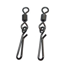 200/500/1000PCS Fishing Swivels Snap Stainless Quick Change Hanging Snap Carp Fishing Tackle Fishhooks Fly Fishing Connector 2024 - buy cheap