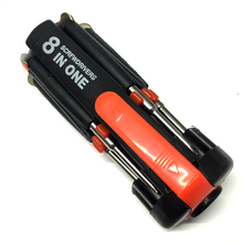Dyp110 8 em 1 kit chave de fenda multifuncional com lâmpada led para casa ferramentas manuais diy 2024 - compre barato