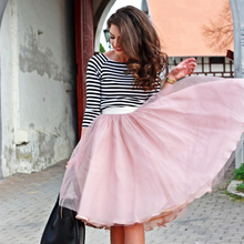 Юбка-пачка для женщин и девушек, пышная плиссированная юбка в стиле секрет принцессы, розовая фатиновая, на лето, осень 2024 - купить недорого