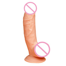 YUELV 8.7 Inch Big Realistic Dildo With Suction Cup Artificial Penis Female Masturbation Vaginal Massage Adult Sex Toy For Women 2024 - buy cheap