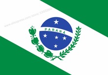 Bandeira de parana, 3x5 pés 90x150 cm, bandeiras faixas brasileiras para brasil 2024 - compre barato