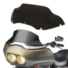 Лобовое стекло мотоцикла ветровое стекло ветровые дефлекторы для Harley Davidson Road Glide Custom 1989-2013 2012 аксессуары 2024 - купить недорого