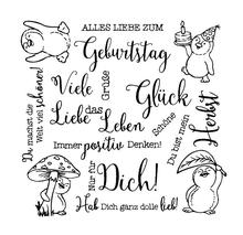German  Transparent  Silicone Stamp Seal for DIY scrapbooking photo album Decorative clear stamps  A504 2024 - buy cheap