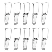 Iron plating Spring Loaded Draw Toggle Latch Catches Hasp (86mm / 3.39" Length) Pack of 10 2024 - buy cheap