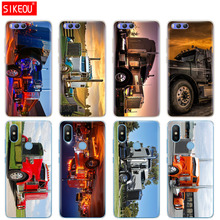 Funda de silicona para Xiaomi Mi 8, 8SE, A1, A2, 5, 5S, 5X, 6, Mi5, MI6, NOTE 3, MAX, Mix, 2, 2S, camiones, Peter bilt 2024 - compra barato