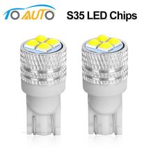 Luces LED T10 para coche, luz de techo de lectura de alta calidad, superbrillantes, W5W WY5W 501 168, 12V, 2 uds. 2024 - compra barato