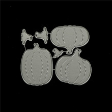 7.8*6.6cm DIY Halloween Pumpkin Metal Dies Cutting Embossing Scrapbooking Craft Die Cut Create Stamps Card Stencil 2024 - buy cheap