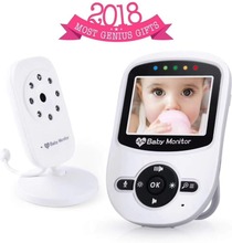 2.4 Polegada Intercom Night Vision Sem Fio Baby Monitor 2024 - compre barato