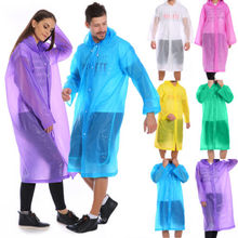 Capa de chuva de eva, feminino, masculino, capa de chuva reforçada, à prova d'água, transparente, traje de chuva de acampamento, venda imperdível 2024 - compre barato