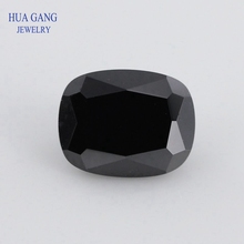 5A Black Baguette Shape  Cut CZ Stone Synthetic Gems Cubic Zirconia For Jewelry Size 5x7~10x14 Free Shipping 2024 - buy cheap