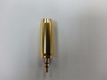 Mini jack conector de solda, 2 peças estéreo 3.5mm, conector de áudio banhado a ouro trs 2024 - compre barato