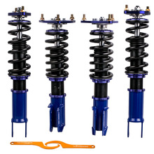 Maxpeedingrods-Kits de reducción Coilover para Mitsubishi Evolution 7, 8, 9, CT9A, frontal y trasera, envío gratis 2024 - compra barato