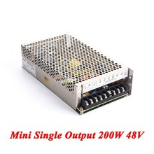 Minifuente de alimentación conmutada MS-200-48, 200W, 48v, 4A, salida única, CA-CC, para tira Led, transformador AC110V/220V a CC 2024 - compra barato