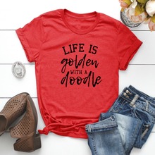 Жизнь-это золотой с каракули футболка для мам; Модные 90s молодых стиле гранж tumblr эстетическое Графический лозунг в винтажном стиле, футболки для девочек, топы 2024 - купить недорого
