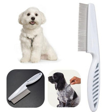 Flea Comb Tightly Spaced Teeth Hair Comb Brush for Dogs Cats Pets Grooming Tool to Remove Fleas Mites Ticks & Dandruff Flakes 2024 - buy cheap
