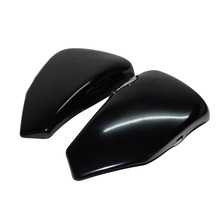Motorcycle Right & left Side Oil Tank Battery Cover Fairing Guard For Harley Sportster XL883 XL1200 Iron 883 XL 1200 48 72 04-13 2024 - buy cheap