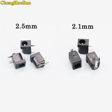 ChengHaoRan DC Power Jack Socket Connector  5.5*2.1mm 5.5*2.5 2.1 socket Round the needle DC jack 2024 - buy cheap