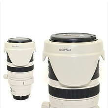 Capa de lente branca para canon ef 28-300mm f/3.5-l is, canon ew83g 2024 - compre barato