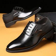 Zapatos De negocios formales para Hombre, Zapatos De oficina De marca De lujo, De cuero, para Vestir, formales, para boda, Ayakkabi 2024 - compra barato