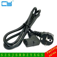 CY Europe EU plug Flat Nema 5-15P to IEC C13 Left Angled Power Cord for LCD LED Wall Mount TV 5ft 1.5m 2024 - buy cheap