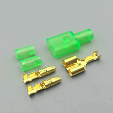 50sets 4.0 bullet terminal car electrical wire connector diameter 4mm (1 female : 2 male ) 2024 - buy cheap