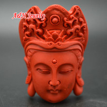 Chinese Tripitaker Tang Monk Fine Carved Pendants Buddha Head Fashion Women Jewelry Making Materials 5pc/lot 2024 - buy cheap