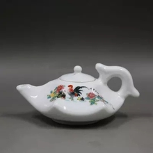 República da china pastel galo bule chá ware porcelana antiga 2024 - compre barato