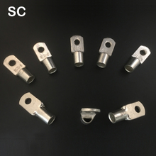 SC4-4 SC4-5 SC4-6 Tin Plated Copper 4mm 5mm 6mm Bolt Hole 1.5mm2 Cable Wire Cable Lug  Battery Connector Crimp Terminal 2024 - buy cheap