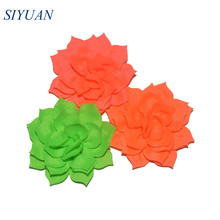 50pcs/lot 13 Color U Pick 3.2 Inch Large Artificial Chiffon Fabric Lotus Flowers Wedding Bridal Bouquet DIY Supply FH52 2024 - buy cheap