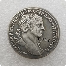 Moneda romana antigua tipo #10, copia de monedas conmemorativas, réplica de monedas, medallas, coleccionables 2024 - compra barato