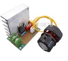 Free shipping,4000W 220V Voltage Regulator for Dimming Light Lamps ,Speed ,Voltage Temperaute control 2024 - buy cheap