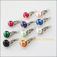 New 10Pcs Tibetan Silver Color DIY/ Mermaid Beads Mixed Charms Pendants 2024 - buy cheap