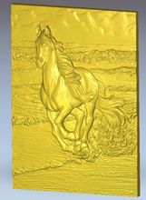 horse_15 relief for cnc in STL file format artcam model 3d 2024 - buy cheap
