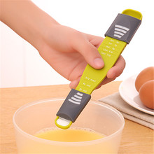 Professional Measure Spoon Double head Nine Grid Adjustable Scale Measuring Spoon Metering SpoonS Cook Kitchen Tool Accessories 2024 - buy cheap