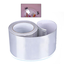 5cm*17m Foil Adhesive Sealing Tape Thermal Resist Duct Repairs High Temperature Resistant Foil Adhesive Tape Useful Aluminium 2024 - buy cheap