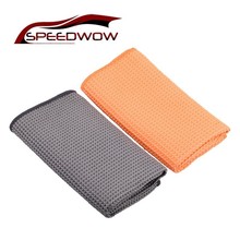 SPEEDWOW 40*40cm Car Wash Towel Window Clean Wipe Car Cleaning Cloth Microfibre Cleaning Car Care Polishing Wash Towels 2024 - buy cheap