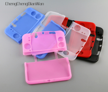 ChengChengDianWan Para NOVO 3 DSLL DSXL 3 Novo 3DS XL LL Colorido Silicone Case Capa Protetor Da Pele caso de borracha de silicone 3 pçs/lote 2024 - compre barato