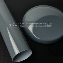 High Gloss Cement Gray Vinyl Film Super Shiny Glossy Vinyl Film Car Wrapping Foil with Air Bubble Free 2024 - buy cheap