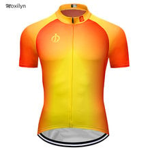 Moxilyn-Camiseta de manga corta de Ciclismo para hombre, Ropa de Ciclismo de carreras, secado rápido, para verano 2024 - compra barato